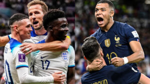 England versus France is the fourth and last quarter-final match of the FIFA World Cup 2022