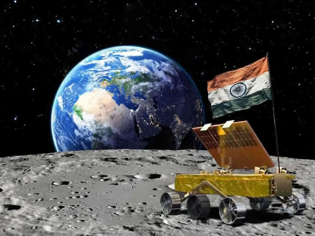 "Chandrayaan-3's historic journey: India's Lunar Triumph"