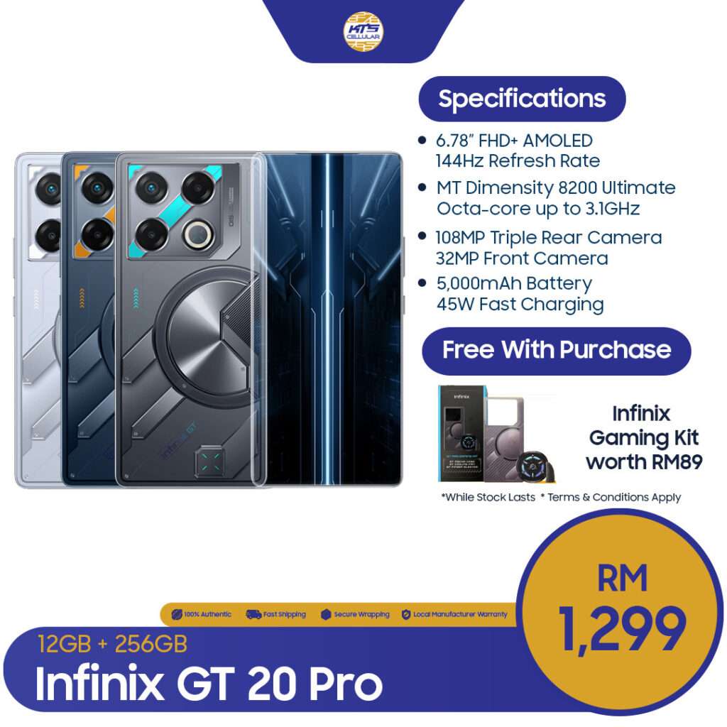 Infinix GT 20 Pro